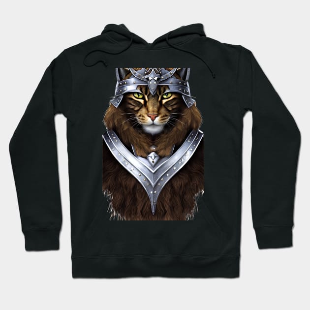 Viking Cat Hoodie by ArtisticCorner